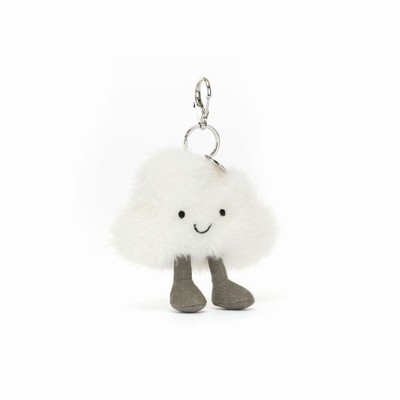 Jellycat Cloud Bag Charm Australia | 067183HGY